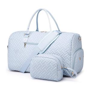 Bolsa de Gimnasio Portátil de Nailon con Cierre, 76-120L+, con Compartimento para Zapatos, para Viajes, Hospitales, Trabajo, etc. - Product Image 3