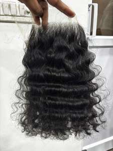 Extensiones de Cabello Ondulado Profundo HD con Cierre 4x4, Colección de la Mejor Calidad a Precio Mayorista - Product Image 3