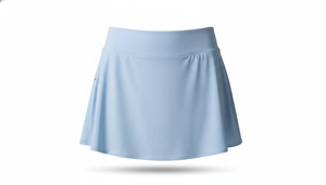 Falda pantalón de pickleball personalizada para mujer, estampada, 100% poliéster, suave, cómoda, elástica, con pantalones cortos incorporados, para uso en canchas cubiertas, OEM ODM - Product Image 2