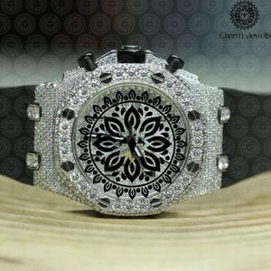 Charm Jewells Luxury Stainless Steel Watch 42mm Analog Quartz <b>Chronograph</b> Unisex Fashion Leather Band Square Case - Product Image 1