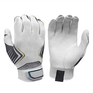 Guantes de Bateo Profesionales para Béisbol y Sóftbol, con Puño Largo, de Spandex/Nailon, Transpirables, Duraderos, con Cierre de Velcro, Unisex - Product Image 2