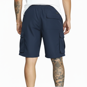 Shorts décontractés pour homme, shorts cargo de plage, demi-pantalons légers, personnalisés, à séchage rapide, écologiques, avec cordon de serrage - Product Image 3