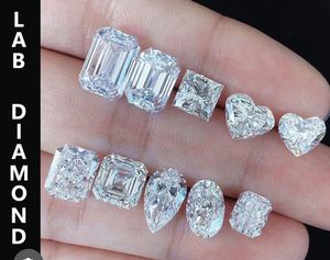 เพชรทรงกลมรูปไข่ที่ได้รับการรับรองจาก IGI เพชรสังเคราะห์สีขาวสำหรับทำเครื่องประดับหมั้น - Product Image 2