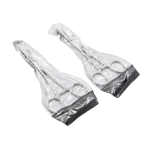 Pinzas para Esponjas Forester de 9.5 Pulgadas, Instrumentos Quirúrgicos Manuales de Acero Inoxidable, Tipo Clip Plano - Product Image 6