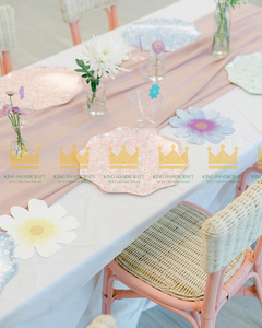 Chaises pour enfants en rotin faites à la main pour la location d'événements, fêtes d'anniversaire, cérémonies de mariage, décoration d'événements bohèmes naturels - Product Image 3