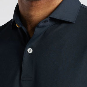 เสื้อโปโลผ้าตาข่ายสำหรับเล่นกอล์ฟ ผู้ชาย ผลิตจากโพลีเอสเตอร์ 94% สแปนเด็กซ์ 6% ป้องกันรังสียูวี 50+  เนื้อผ้าทึบ ทนทาน - Product Image 5