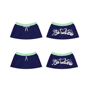 Heavyweight Cotton Twill Women Booty Shorts Khaki Streetwear Shorts <b>Belt</b> Loop Design Rubber Patch Logo Booty shorts for women - Product Image 1