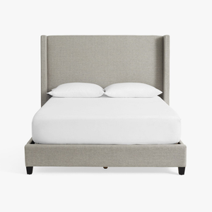 Cama Moderna con Plataforma Tapizada, Tamaño Queen, Diseño de Cabecera Suave - Product Image 6