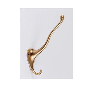 Gancho de pared de aluminio fundido color rosa para decoración de paredes rústicas, que agrega un toque cálido y una opción práctica de almacenamiento. - Product Image 5