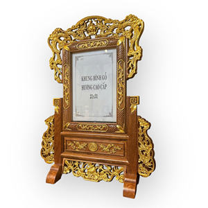 Marcos de Madera Modernos para Cuadros, para Altares Ancestrales y Salas de Estar, Varios Tamaños, Tallados y Dorados - Product Image 3