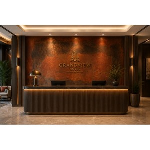 Indian Manufacturer of Thick Natural Rust <b>Veneer</b> Decorative Semi-Flexible Block at Factory Price 100% Eco-Friendly Normal Stone - Product Image 1