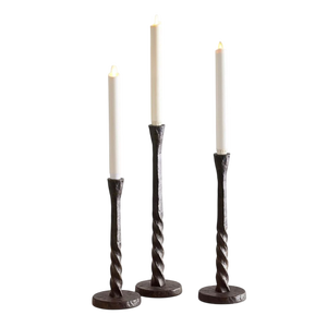Ensemble de chandeliers en laiton finition dorée, design moderne, décoration d'intérieur, porte-bougies en métal durable, support à bougies pour mariage - Product Image 2