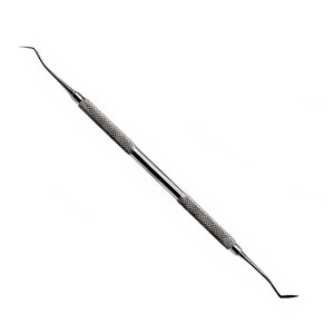 Instrument dentaire de modelage et de remplissage d'amalgame, double extrémité, en acier inoxydable, manuel, pour sculpture et contouring - Product Image 2