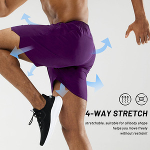 Shorts de jogging décontractés pour hommes, écologiques, de haute qualité, coupe classique, en coton léger, couleur noire, confortables à porter. - Product Image 4