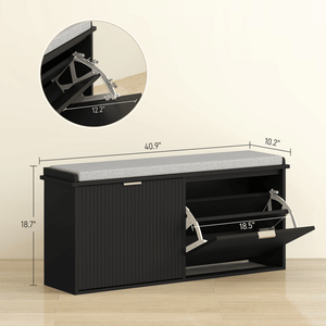 <b>Shoe</b> <b>Storage</b> Cabinet Comfy Living <b>Shoe</b> <b>Racks</b> - Product Image 3