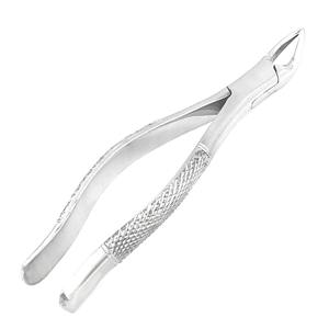 Forceps manuel dentaire couleur argent pour chirurgie, instrument d'extraction dentaire en acier, détartreur, forceps manuel pour implant dentaire 150 - Product Image 3