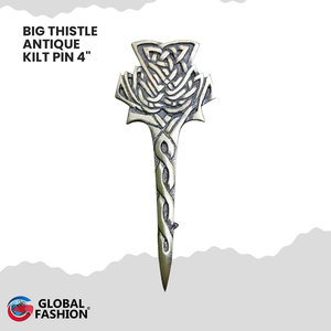 Pin para Kilt con Diseño Celta de Cardo Escocés, Accesorio Tradicional, Pin Decorativo de Alta Calidad con Motivos del Clan Escocés - Product Image 4