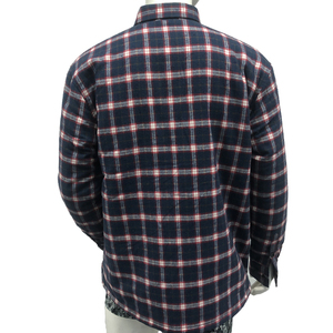 Camisa Chaqueta de Franela con Capucha para Invierno, Estilo Urbano, Manga Larga, a Cuadros, Forro de Poliéster Transpirable, Venta al Por Mayor - Product Image 2
