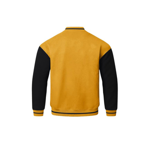 Private Label Varsity Jacket Manufacturer Premium Wool Leather Jacket with Custom Embroidery and Patches - Product Image 2