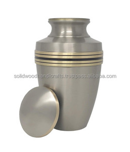 Urnas Decorativas de Latón para Adultos, Urnas Hechas a Mano para Hombres y Mujeres, Urnas Funerarias - Product Image 1