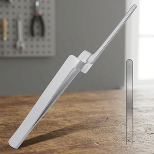 Pince à pansements chirurgicaux de haute qualité en acier inoxydable, instrument manuel pour la chirurgie générale, certifiée CE Classe I - Product Image 2