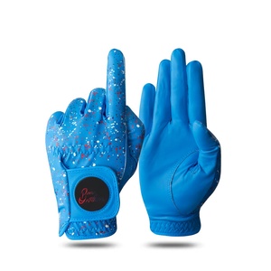 Gants de golf respirants en maille 3D verte pour hommes, main gauche, antidérapants, en fibre, personnalisables, pour le cyclisme, toutes saisons, adhérence optimale - Product Image 1
