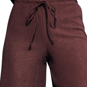 Pantalones Deportivos Anchos y Holgados para Mujer, Cintura Elástica con Cordón, Pantalones Casuales con Bolsillos, Ropa Urbana Personalizada OEM - Product Image 6