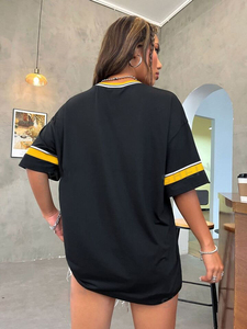 Maillot de baseball personnalisé en mesh, broderie sublimée, chemise de softball cousue, vêtements de sport pour hommes, vente en gros OEM en vrac - Product Image 5