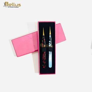 แหนบต่อขนตาปลายตรงแบบขายส่ง ทำจากสแตนเลสเคลือบผง ปลายเรียบ รับทำโลโก้ OEM - Product Image 3