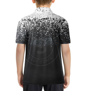 Polos de golf pour jeunes, vêtements de sport professionnels, conçus avec un tissu performant et durable et un design moderne. - Product Image 2