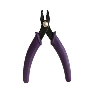 Pince professionnelle pour extensions de cheveux en acier inoxydable, outil d'application pour extensions de cheveux à micro-anneaux et nano-anneaux - Product Image 2