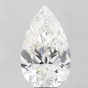 Diamant en vrac de 8,08 carats, taille poire, VVS2, cultivé en laboratoire, certifié IGI - Product Image 1