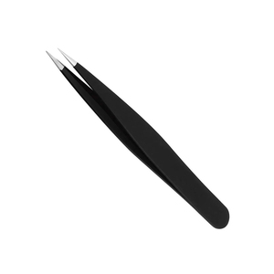 Meilleures pinces à cils pour extensions de cils en acier inoxydable avec pointe en fibre pour extensions de cils - Product Image 1