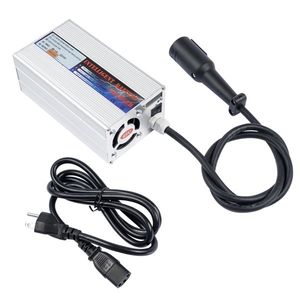 48 Volt 20 Amp LED Golf Cart Battery Charger with Round 3 Pin Plug Compatible with EzGo RXV TXT Models - Product Image 3