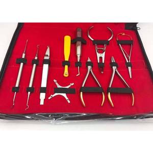 Ensemble d'instruments d'orthodontie de base de qualité supérieure, 18 pièces, en acier inoxydable, certifié CE - Product Image 2