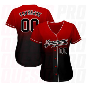 เสื้อเบสบอลผู้ชาย ปักลาย ลิมิเต็ดอิดิชั่น รุ่นนักกีฬา สีแดง ดำ-ขาว ของแท้ แฟชั่น เสื้อเบสบอล พิมพ์ลายแบบซับลิเมชั่น - Product Image 2