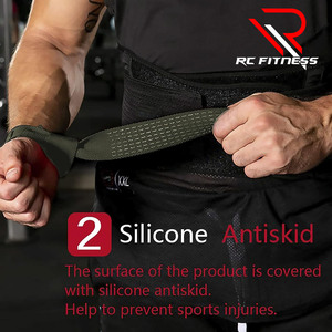 Gym Wrist Lifting Straps Adjustable Neoprene Anti-Slip Deadlift Straps for Bodybuilding and <b>Strength</b> <b>Training</b> - Product Image 1