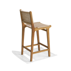 Ensemble de salon de jardin en teck sur mesure avec table basse moderne pour espaces de patio et de bord de piscine haut de gamme - Product Image 1