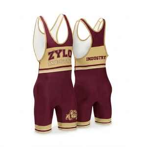 Wholesale Custom New Arrival Sublimation Spandex Wrestling Training Uniforms <b>Mens</b> Wrestling Singlet - Product Image 1