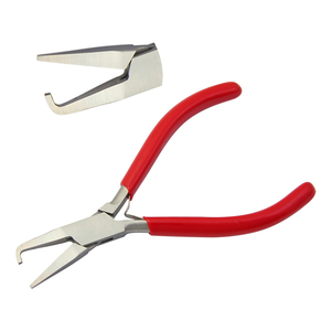 Precision 131mm Jewelry Making DIY Crafting Prong Opening Pliers Circlip <b>Wire</b> <b>Stripper</b> Spring PVC Handles Crimping Fishing OEM - Product Image 1