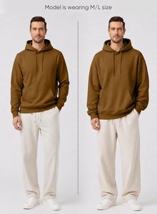 Sweat-shirt à capuche zippé pour homme, en molleton sportif de qualité supérieure, idéal pour la gym, la course à pied, le fitness, l'entraînement et les sports de plein air - Product Image 4