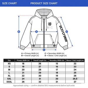 Sudadera con capucha extragrande y corte holgado para hombre, con cremallera completa, 280 g/m², chenilla cepillada, estilo Techwear y Streetwear, con parche OEM personalizado, de gran gramaje. - Product Image 6