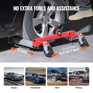 Carrello Sollevatore per Veicoli Pesanti, Capacità Massima 1500 Libbre, Ruote Girevoli a 360 Gradi, Sollevatore per Auto - Product Image 4