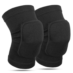 Genouillères de sport en nylon tricoté, respirantes, élastiques et à compression élevée pour soulager les douleurs au genou - Product Image 1