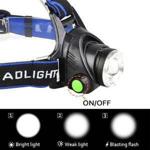 Lampe frontale LED rechargeable pour le camping et la randonnée, expédition USPS uniquement - Product Image 3