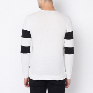 เสื้อยืดคอกลมแขนยาวผู้ชาย สปริง/ออทั่ม ผ้าคอตตอนเจอร์ซีย์ถัก 100% ระบายอากาศได้ดี เป็นมิตรกับสิ่งแวดล้อม สีพื้น น้ำหนัก 220 กรัม - Product Image 4