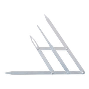 Nouveautés : Pince à épiler à rapport de division pour sourcils, design de positionnement réglable et pliable, en acier inoxydable non toxique - Product Image 1