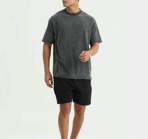 Ensemble de survêtement personnalisé en nylon et polyester, short et veste coupe-vent, deux pièces, pour homme, été - Product Image 4