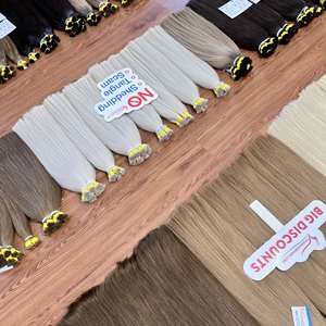 Vietnamese Straight Bulk Remy Hair Extensions Soft Cuticle Aligned Natural <b>Black</b> <b>Raw</b> Hair Wholesale Vendor - Product Image 3