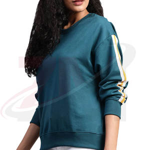 Sudadera para Mujer, de Primera Calidad, de Algodón y Felpa, Cálida para Invierno, de Manga Larga y Cuello Redondo, para Adultos - Product Image 4